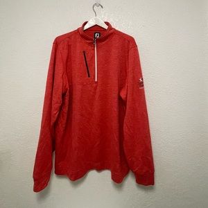 Mens FootJoy 1/4 zip Golf Pullover